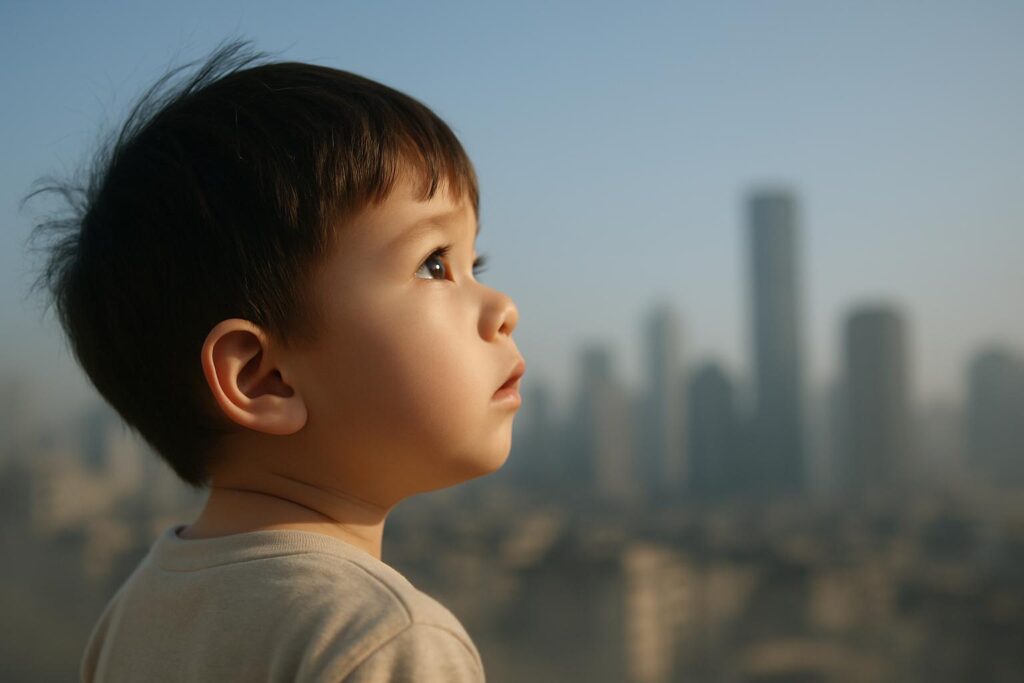 Cleaner air could slow childhood myopia progression amid rising pollution concerns