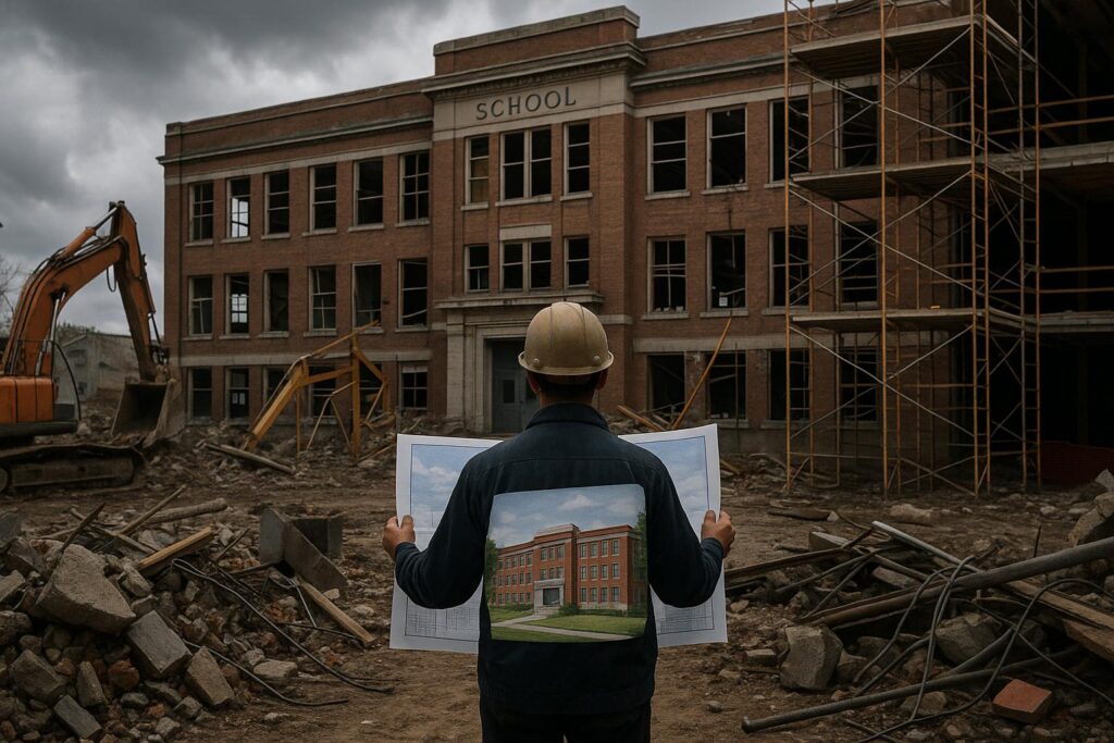 New strategies boost efficiency in school development planning amid legal and logistical hurdles