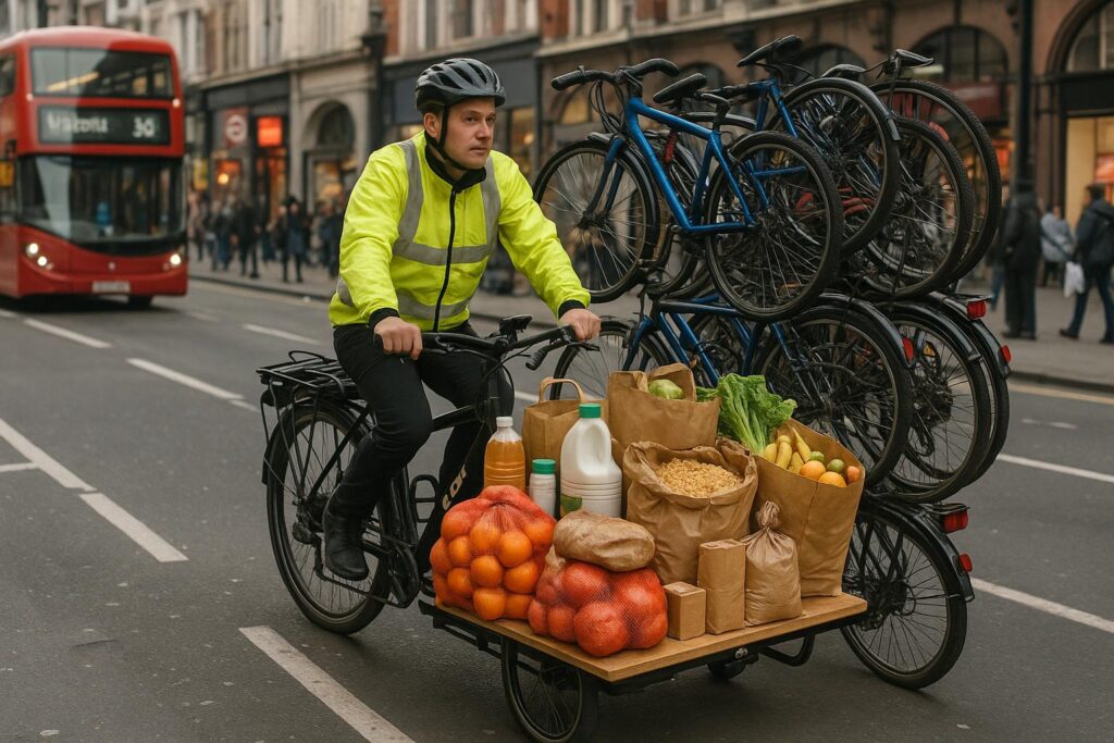 London Underground strike causes shift to cycling and economic disruption