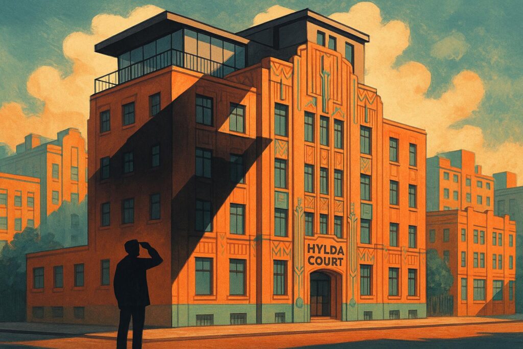 Controversy over rooftop expansion threatens historic Art Deco Hylda Court