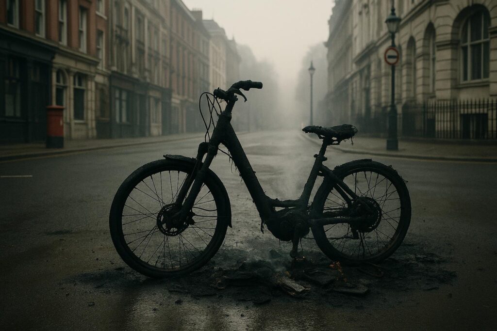 London faces record surge in e-bike and e-scooter fires, prompting regulatory crackdown